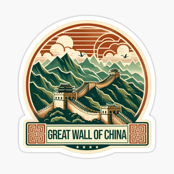 Aperçu de l'œuvre La Grande Muraille de Chine créée et vendue par LoveLabDesign.