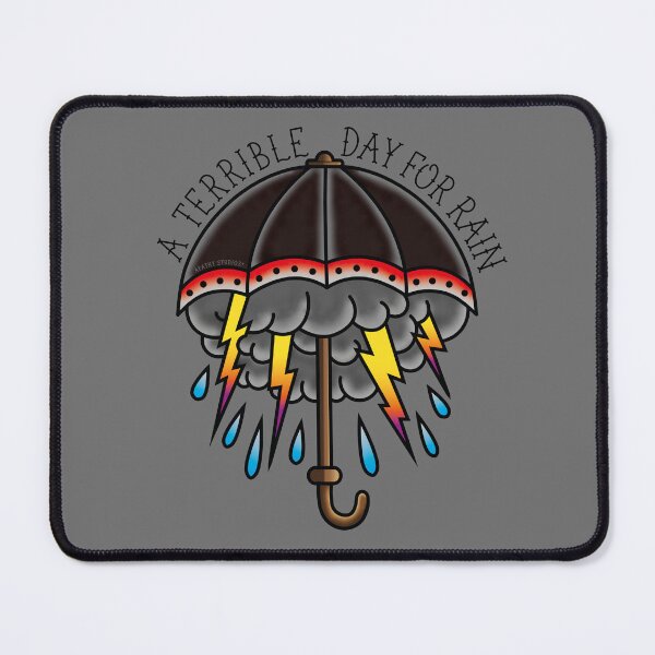 Item preview, A Terrible Day For Rain designed and sold by ApathyStudios.