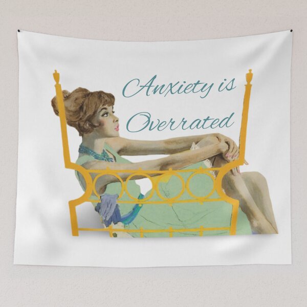 Item preview, Anxiety is overrated designed and sold by drowndeep.