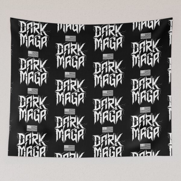 Item preview, Dark MAGA - Donald Trump designed and sold by Roy & Tiffany.