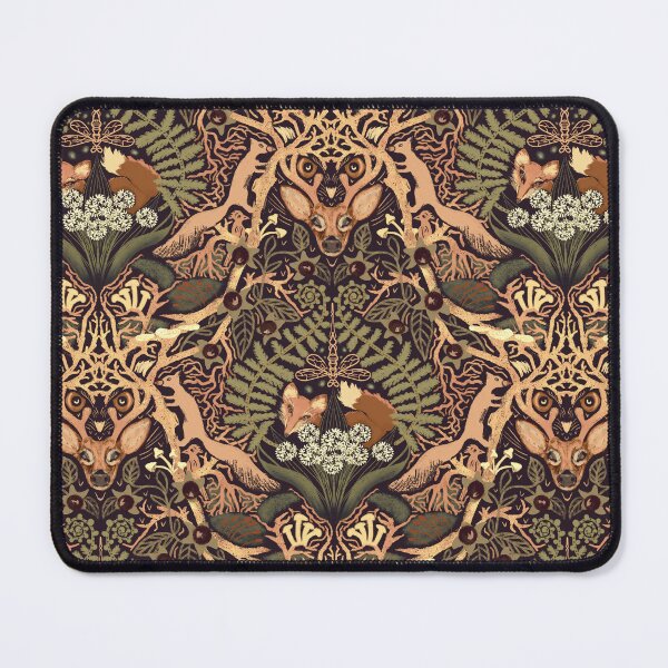 Item preview, Earthy Forest - Woodland Animals & Mushrooms designed and sold by bala-sabina.
