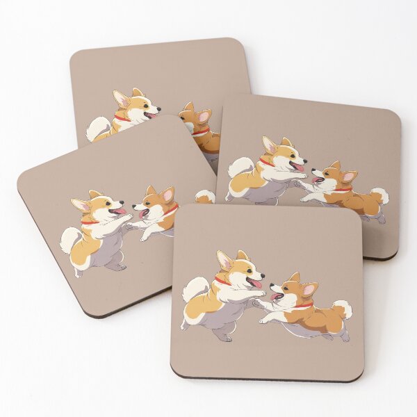 Item preview, Two playful corgis designed and sold by PawPurfect.