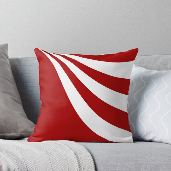 Item preview, Red and White Wave designed and sold by LAEC-Shop.
