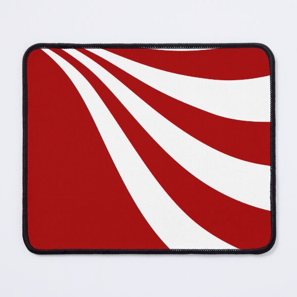 Item preview, Red and White Wave designed and sold by LAEC-Shop.