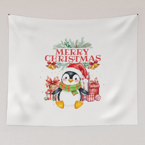 Item preview, Merry Christmas Penguin designed and sold by pUNKnown.
