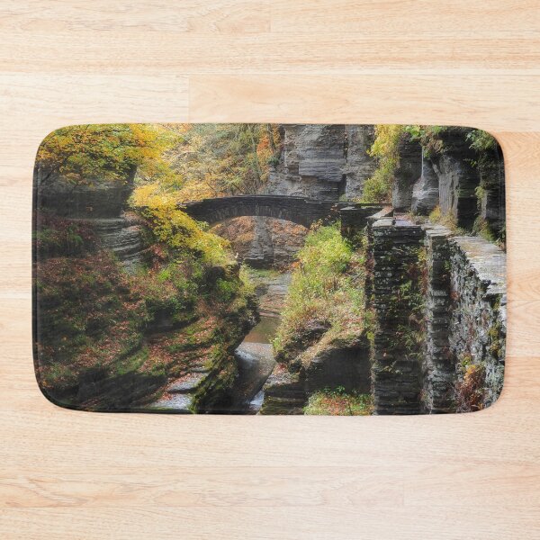 Item preview, Bridge to Lucifer Falls designed and sold by Alla Gill.