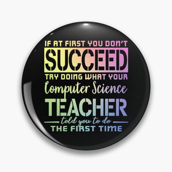 Item preview, Best Computer Science Teacher Gift - Success in Teaching designed and sold by ScienceCorner.