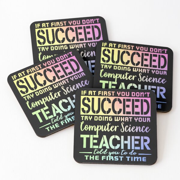 Item preview, Best Computer Science Teacher Gift - Success in Teaching designed and sold by ScienceCorner.