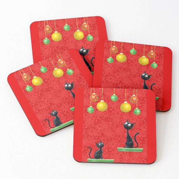 Item preview, CURIOUS CATS AT CHRISTMAS designed and sold by Tammera.
