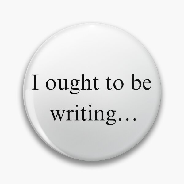 Item preview, Ought to be writing designed and sold by KJGHeadRowdy.