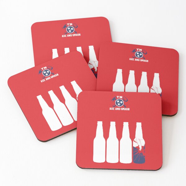 Item preview, Four Bottles (For Red Background) designed and sold by TNAxeandSmash.