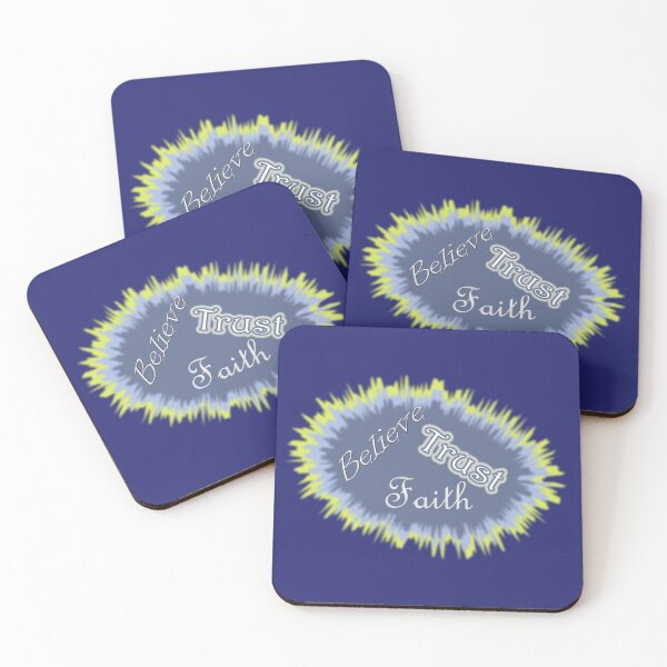 Item preview, Believe Trust Faith Inspirational Motivation Religious designed and sold by natureinfocus.