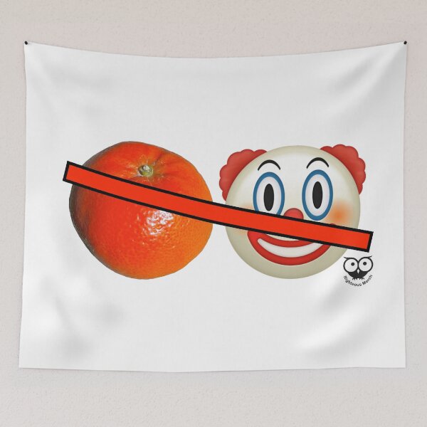 Item preview, Not a fan of the Orange Clown? Here's a clear message. designed and sold by RighteousMerch.