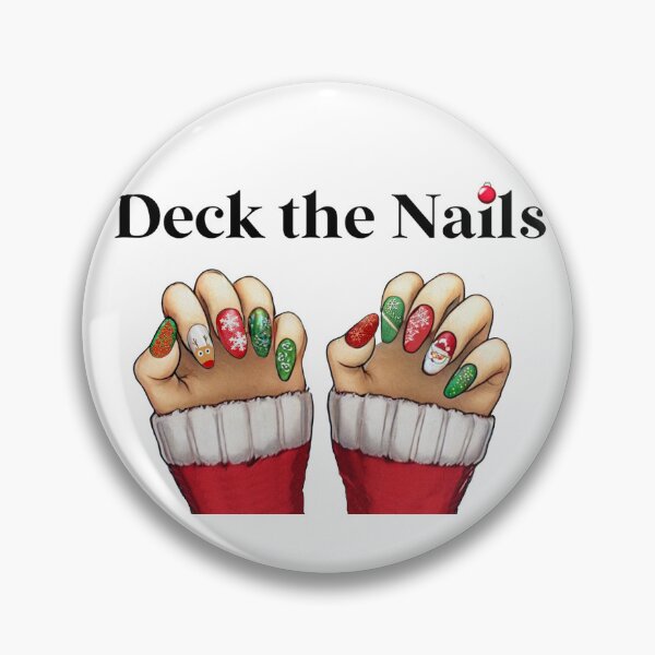 Item preview, Deck the Nails designed and sold by FunandWhimsy.