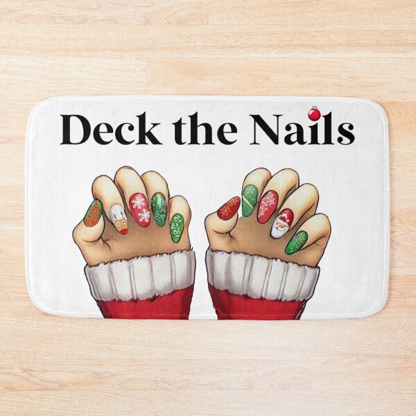 Item preview, Deck the Nails designed and sold by FunandWhimsy.