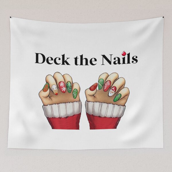 Item preview, Deck the Nails designed and sold by FunandWhimsy.