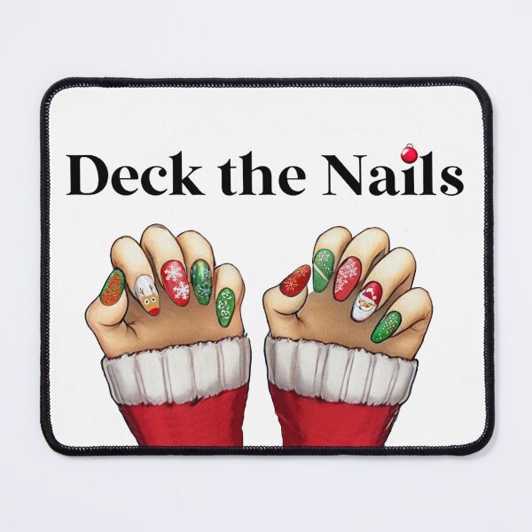 Item preview, Deck the Nails designed and sold by FunandWhimsy.