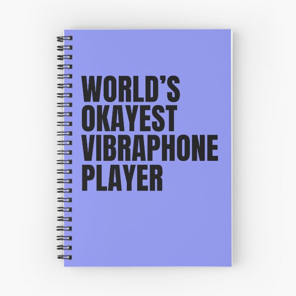 Item preview, World's Okayest Vibraphone Player - Black designed and sold by Cutsandsparks.