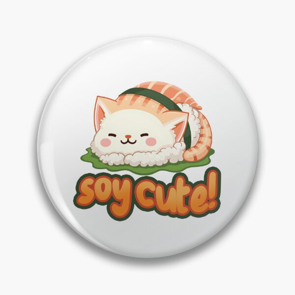 Item preview, Soy cute! Sushi Cat Cute Illustration designed and sold by SleekVisuals.