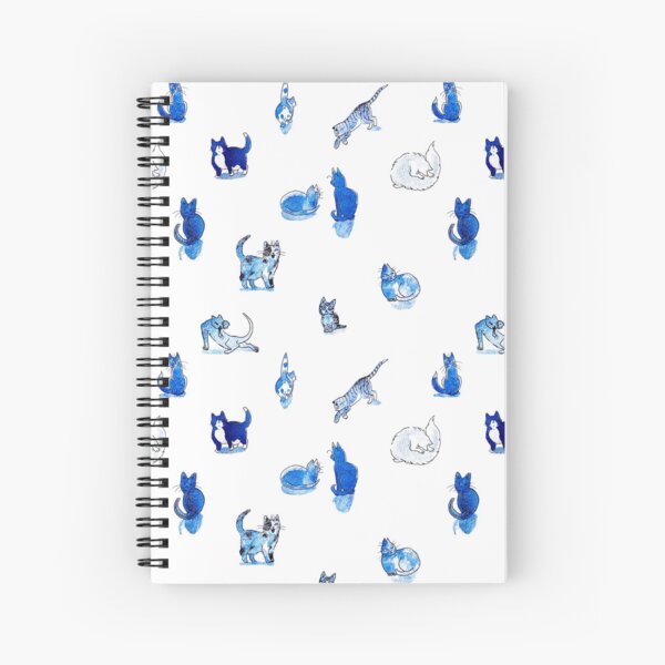 Aperçu de l'œuvre Motif de chat bleu créée et vendue par Endrené Shepherd.