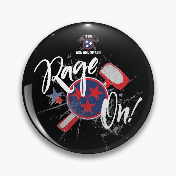 Item preview, Rage On! Grunge (For Black or Navy background) designed and sold by TNAxeandSmash.