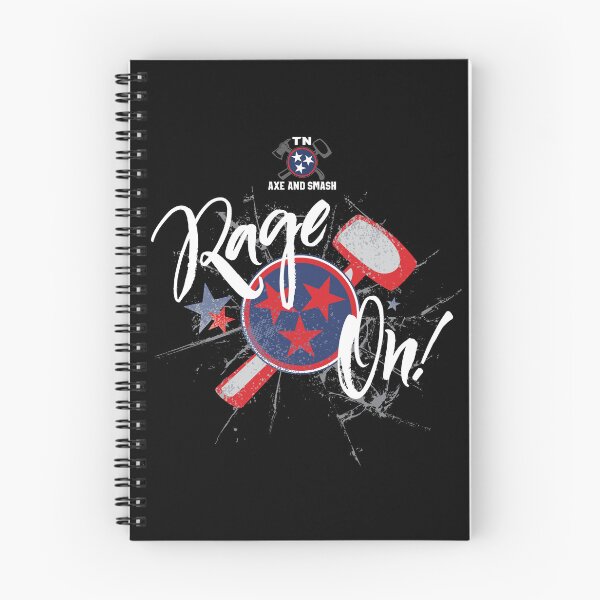 Item preview, Rage On! Grunge (For Black or Navy background) designed and sold by TNAxeandSmash.