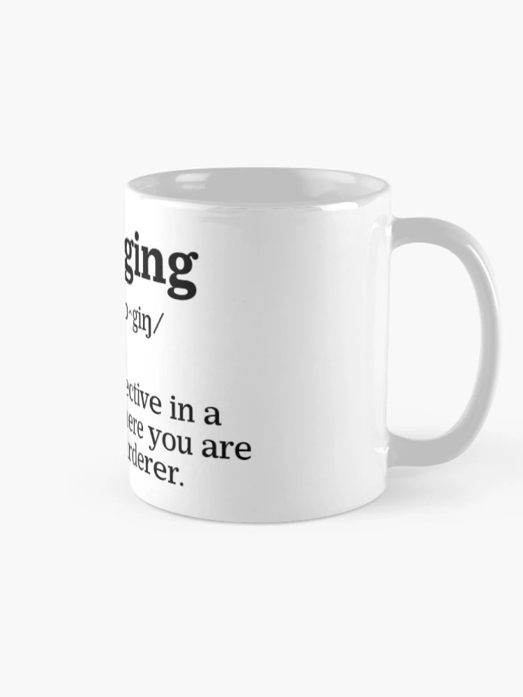 Thumbnail 3 of 6, Coffee Mug, Debugging Definition - Programmer Humor & Coding Design designed and sold by ScienceCorner.