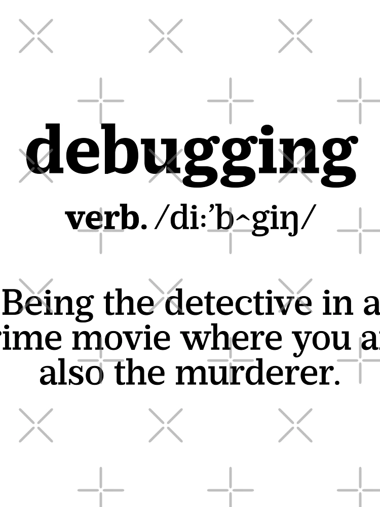 Thumbnail 3 of 3, Scarf, Debugging Definition - Programmer Humor & Coding Design designed and sold by ScienceCorner.