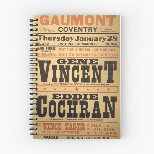 Item preview, Eddie Cochran playbill Coventry designed and sold by Bobby-Bucks.