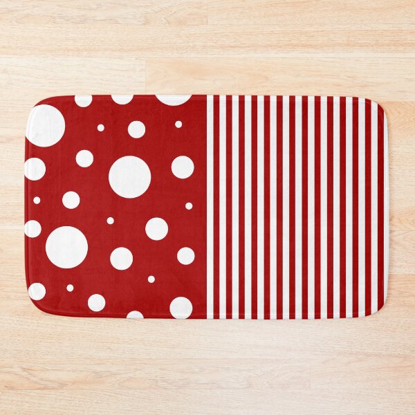 Item preview, Spots and Stripes in Red and White designed and sold by LAEC-Shop.