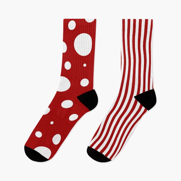 Item preview, Spots and Stripes in Red and White designed and sold by LAEC-Shop.