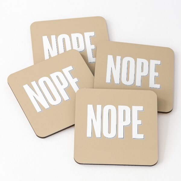 Item preview, Nope designed and sold by Peter Stawicki.