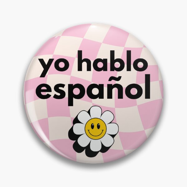 Item preview, yo hablo espanol / i speak spanish pin  designed and sold by Little Pigeon Shopee.