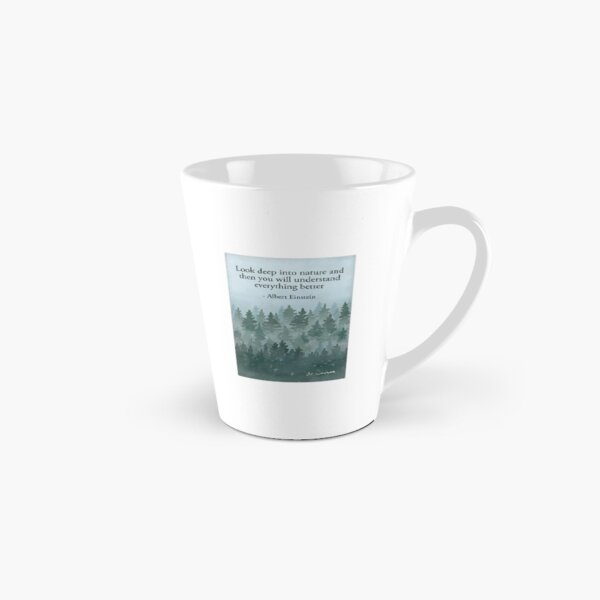 Item preview, Look deep into nature and then you will understand everything better - Albert Einstein quote designed and sold by Scatthecat.