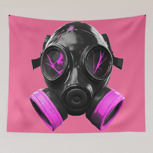 Item preview, Pink gas mask designed and sold by Brendon987.
