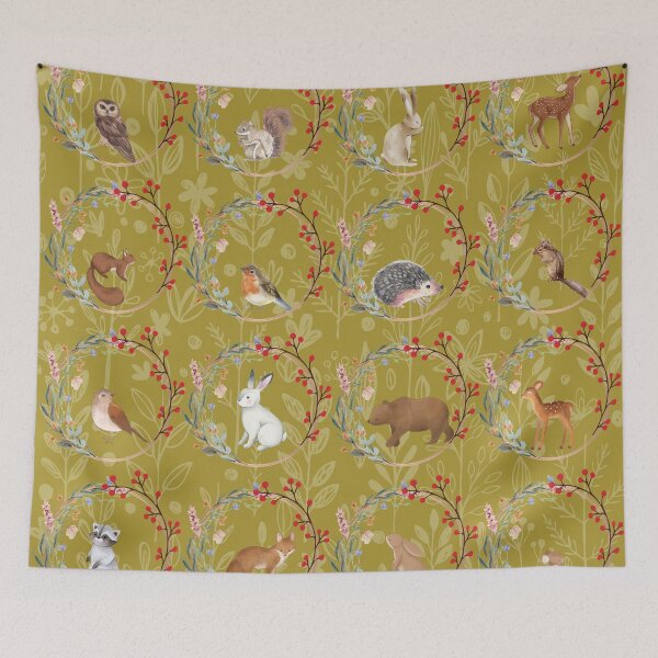 Item preview, Woodland Critters designed and sold by TurquoiseBird.
