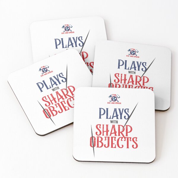 Item preview, Plays with Sharp Objects (for White Background) designed and sold by TNAxeandSmash.