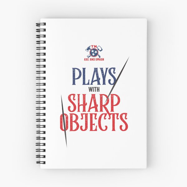 Item preview, Plays with Sharp Objects (for White Background) designed and sold by TNAxeandSmash.