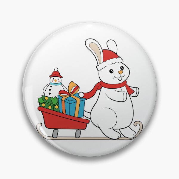 Artikelvorschau, Schneebedecktes Schlittenkaninchen entworfen und verkauft von omerfdln34.