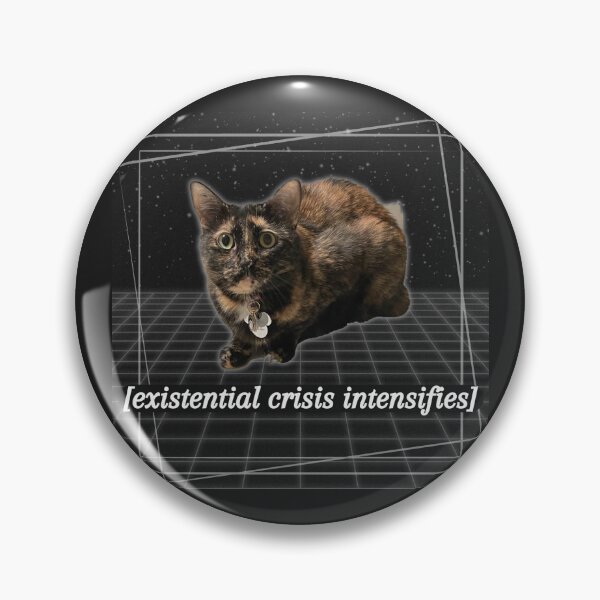 Item preview, Existential Crisis Cat designed and sold by bkhelm.