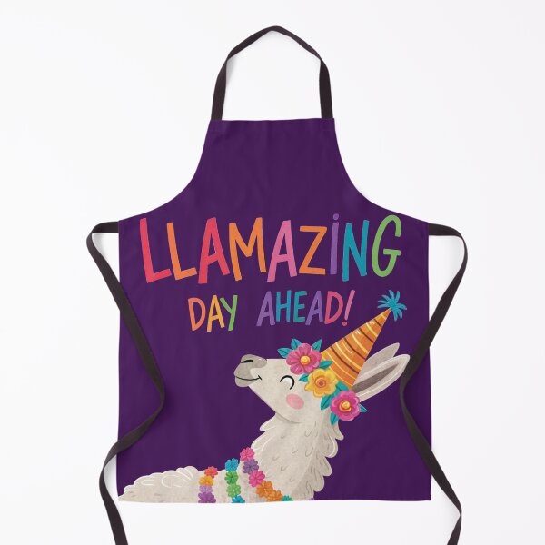 Item preview, Llamazing Day Ahead - Cheerful Llama designed and sold by Lydyb-creations.