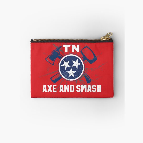 Item preview, TN Axe and Smash: Grunge Logo (for Red Background) designed and sold by TNAxeandSmash.