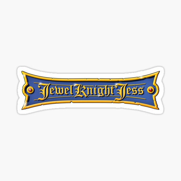 JewelKnightJess Logo Sticker
