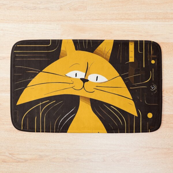 Item preview, "Funny Grumpy Cat Cartoon" - Cute and Relatable Art for Cat Lovers designed and sold by Collision19.
