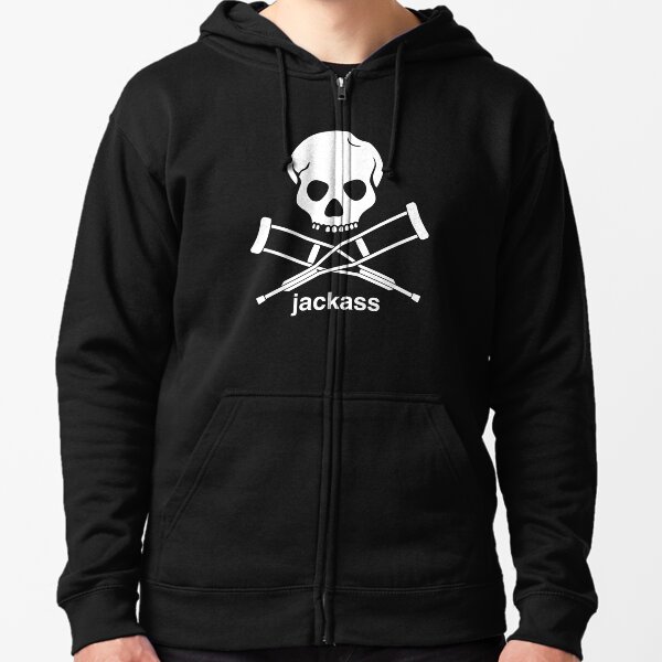 Jackass Zipped Hoodie