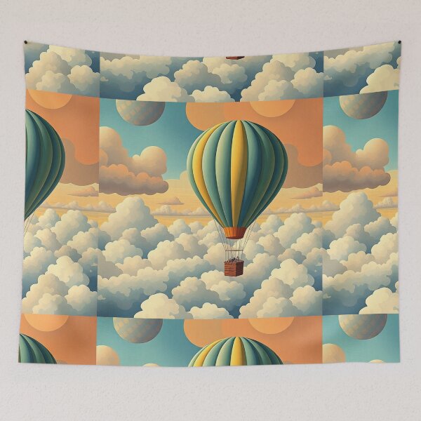 Item preview, Up, Up, and Away: Hot Air Balloon Adventure designed and sold by hjian8219.