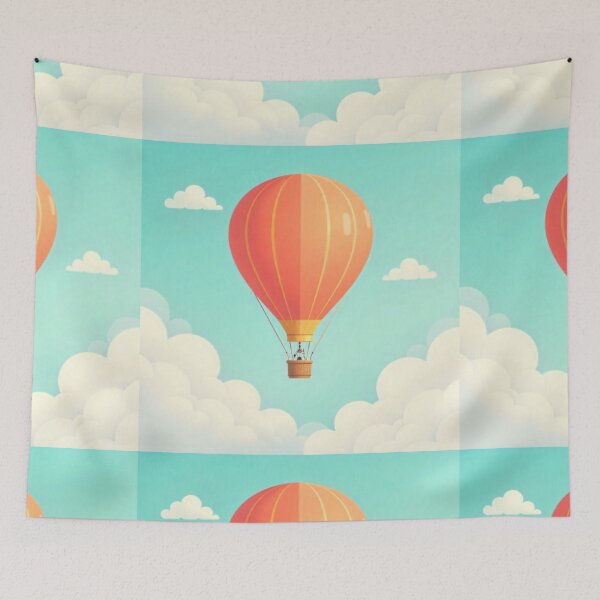 Item preview, Up, Up, and Away: Hot Air Balloon Adventure designed and sold by hjian8219.