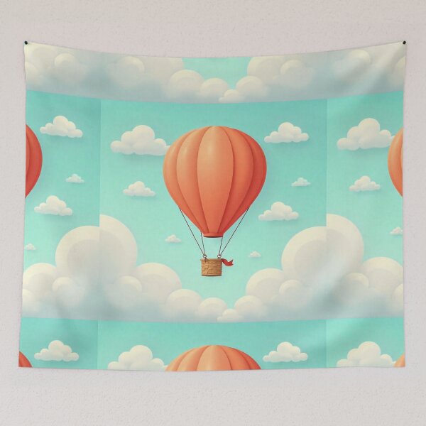 Item preview, Up, Up, and Away: Hot Air Balloon Adventure designed and sold by hjian8219.
