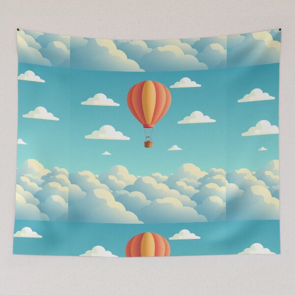 Item preview, Up, Up, and Away: Hot Air Balloon Adventure designed and sold by hjian8219.