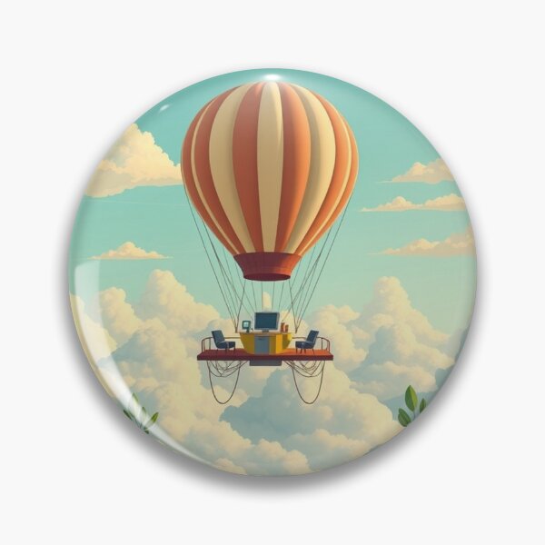 Item preview, Up, Up, and Away: Hot Air Balloon Adventure designed and sold by hjian8219.